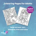 Love colouring! Enjoy my colouring pages for adults.