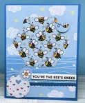 A collection of handmade bee cards to spark your imagination.
