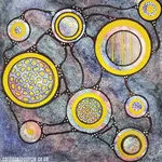 Use neurographic art to create original handmade cards.  It's so relaxing!