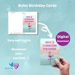 Boho birthday cards are a trendy way to wish someone a happy birthday.