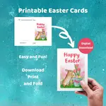 Printable Easter cards to help you stay connected with family and friends this holiday.