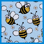 bee cards square