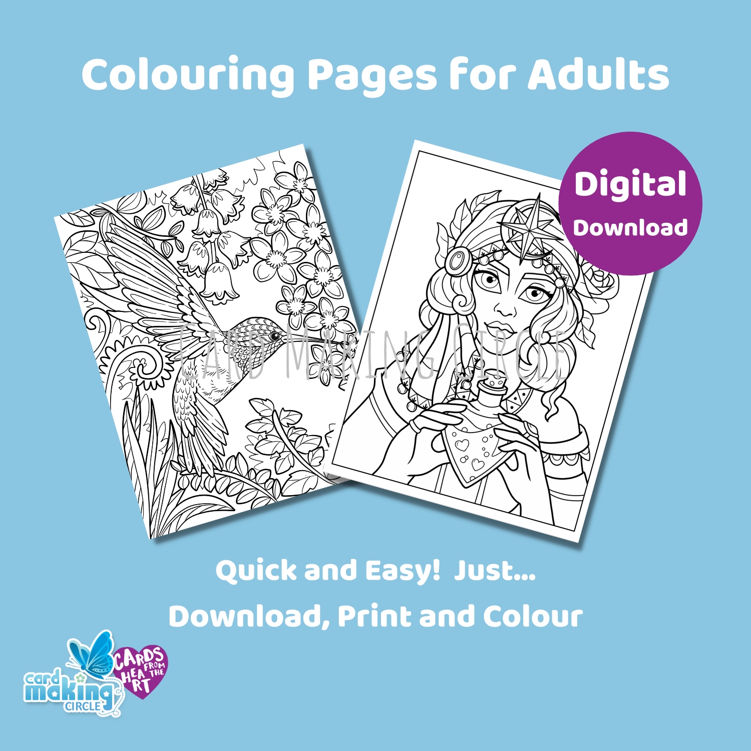 colouring pages for adults shop