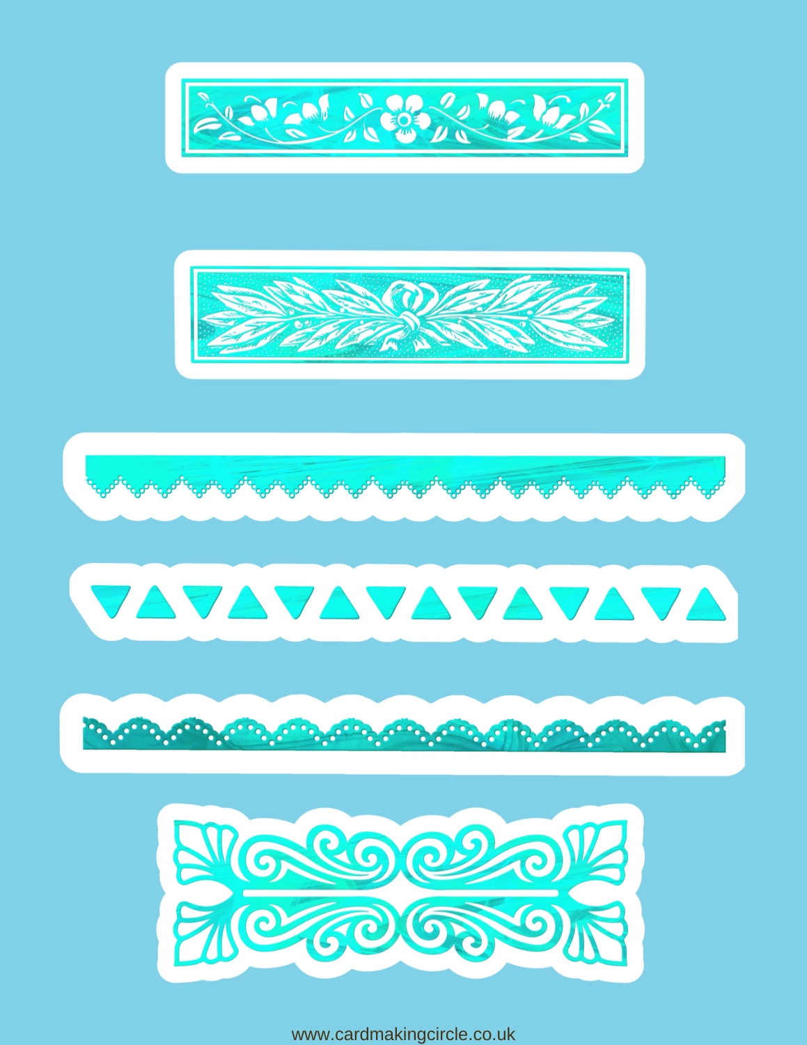 Blue Waves ephemera two