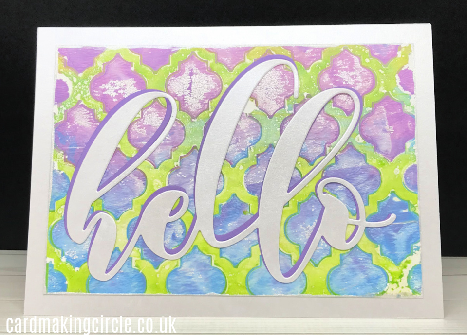 Gelli Plate Printing for Beginners - Create abstract patterns to