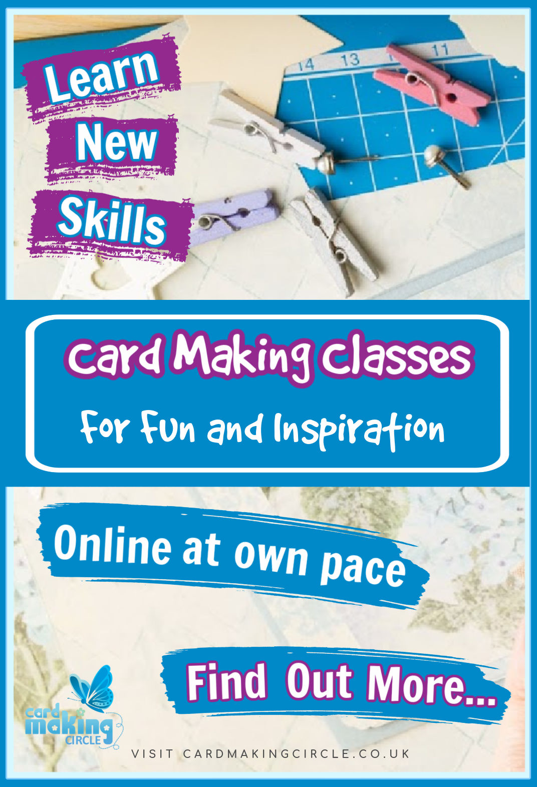 Learn Heat Embossing, Online class & kit