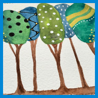 watercolour card ideas